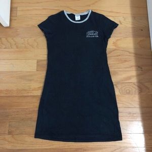 Calvin Klein Jeans T Shirt Dress navy blue